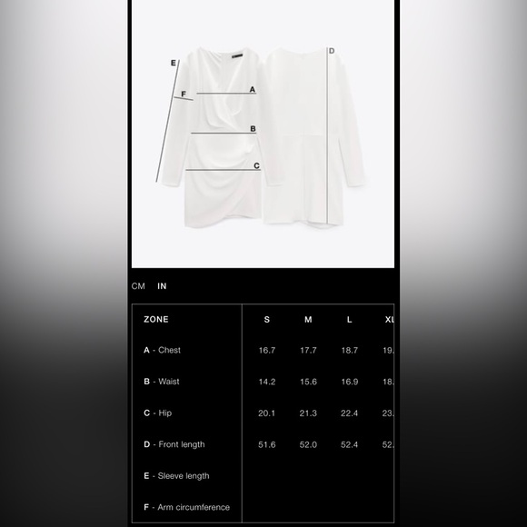 Zara red satin effect round kneck, midi dress, ruching at waist. - Picture 4 of 4